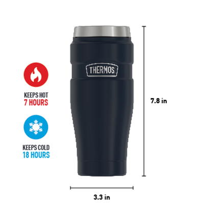 Thermos 16 oz Vacuum Insulated Stainless BPA Free Beverage Bottle - Ace  Hardware