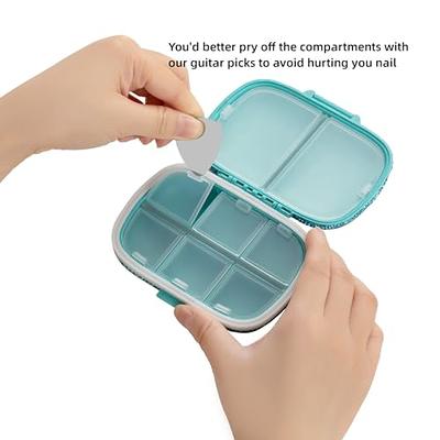 EveryBling Travel Pill Container Medicine Organizer Daily Purse