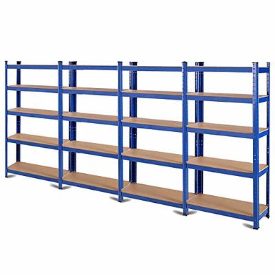 REIBII 73H Wire Shelving Rack 1780 Lbs, Metal Shelving for Pantry