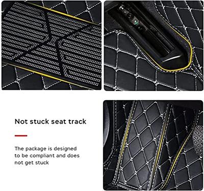 MELKEN Car Floor Mats fit for Dedicated Custom Style Luxury Leather All  Weather Protection Floor Liners Full car Floor Mats (Black Blue) - Yahoo  Shopping