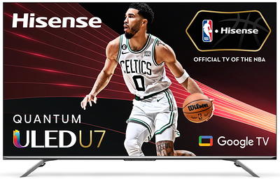 Hisense 65U8H QLED U8H Series Quantum 4K ULED Mini-LED 65-Inch Class Google  Smart TV with Alexa Compatibility, Quantum Dot, 1500-nit HDR10+, Black