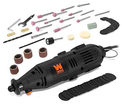 Hyper Tough 1.5 Amp Corded Rotary Tool, Variable Speed with 105 Rotary  Accessories & Storage Case, 120 Volts 