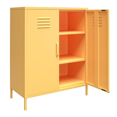 Cache Single Metal Locker Storage Cabinet Blue - Novogratz