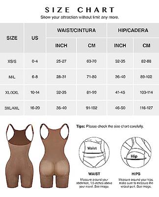 Shapewear & Fajas Seamless Anti-Slip Liner Open Bust Mid-Body