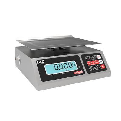 Taylor TE33OS 33 lb Digital Portion Control Scale - 11 1/4 x 7 1/4, Removable & Washable Platform Portion Control Food Scale