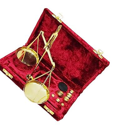 Metal Brass Weighing Scale Balance Weight Measurement Showpiece For Law  Justice