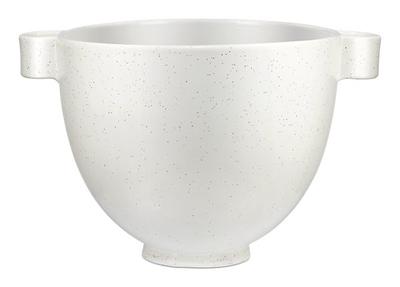 5-Quart Patterned Ceramic Bowl for Tilt-Head Mixers (Fired Clay