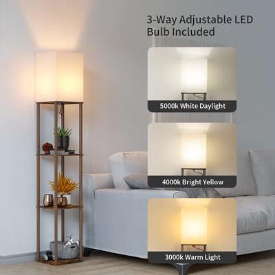 Ambimall Floor Lamps for Living Room, Modern Floor Lamp with Remote Control  and