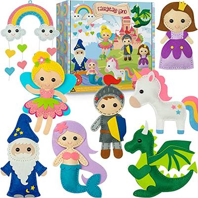 Craftorama Sewing Kit for Kids, Fun and Educational Fairytale Craft Set for  Boys and Girls Age 7-12, Sew Your Own Felt Animals Craft Kit for Beginners,  165 Piece Set - Yahoo Shopping