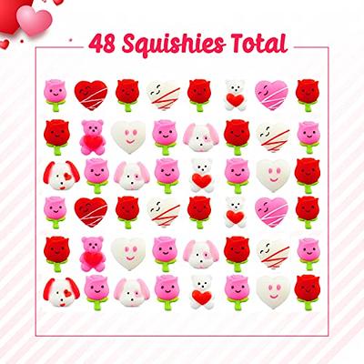 RGM CREATIONS Valentines Day Gifts for Kids Classroom - 48 Mochi Squishy  Fidget Toys with 24 Adorable Valentine's Day Cards - Perfect for Classroom  Exchanges and Party Favors - Yahoo Shopping