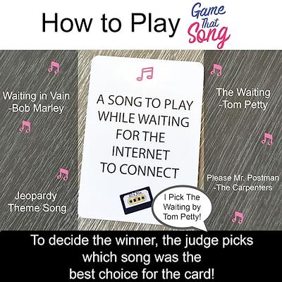 Game That Song Music Card Game for Family, Adults, and Teens Hilarious NEW