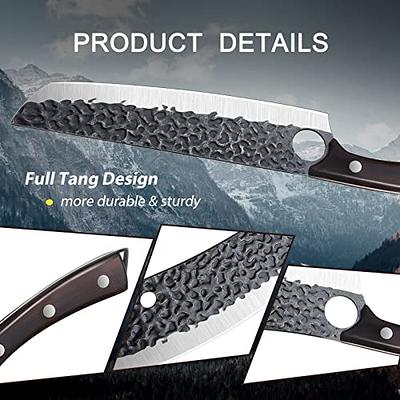 Dalstrong Nakiri Knife - 6 inch - Shogun Series - Damascus Vegetable Knife - Japanese AUS-10V Super Steel Kitchen Knife - Vacuum Treated - Crimson