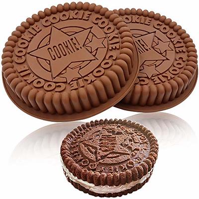 round shape oreo biscuit chocolate mould