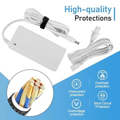 Power Cord for DC18V Charger Compatible with Cricut Cutting Machine Explore  Air 2, Explore, Explore Air, Maker, Explore One,Expression, Expression 2