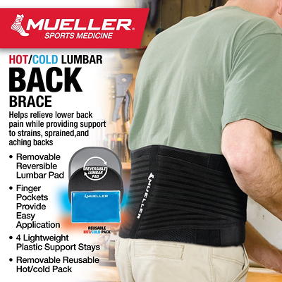 Mueller Sport Care Lumbar Back Brace with Removable Pad One