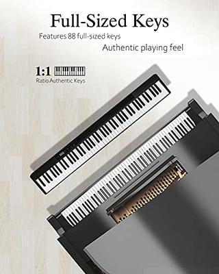 Longeye Piano Keyboard 88 Keys Compact Portable Digital Piano for