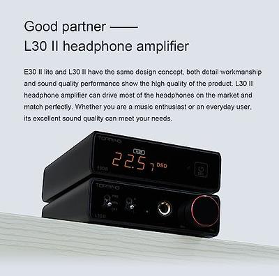 Topping E30II Lite AK4493S DAC Hi-Res Audio XMOS AU208 Touch