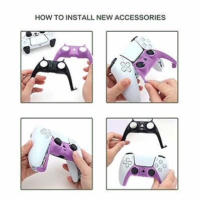 PS5 Controller Plate, PS5 Controller Faceplate, PS5 Controller Accessories  - Purple - Yahoo Shopping