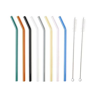  ANEIMIAH 5 Pcs Silicone Straw Tip Covers, Splash Proof