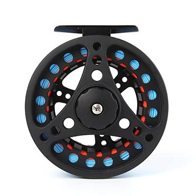 3/4WT Fly Reel with Line Combo, Fluo Yellow Fly Line