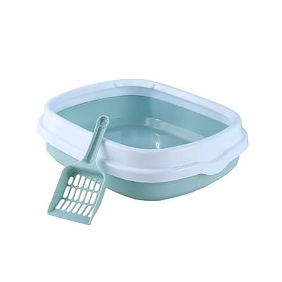 NEW Foldable Anti-Splash Pet Cat Litter Box Fully Enclosed Easy Clean Cat  Litter Pan Pet Toilet Bedpan Pet Accessories