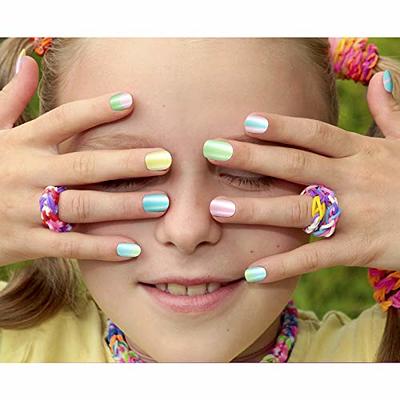  120 Pieces Press on Nails Children Fake Nails