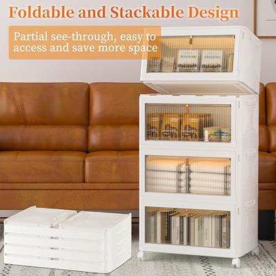 Folding Storage Boxes, Space-Saving Storage Bins