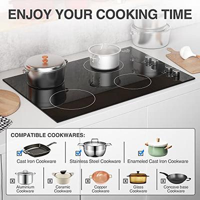 30 Cooktops, Induction, Gas & Electric Cooktops