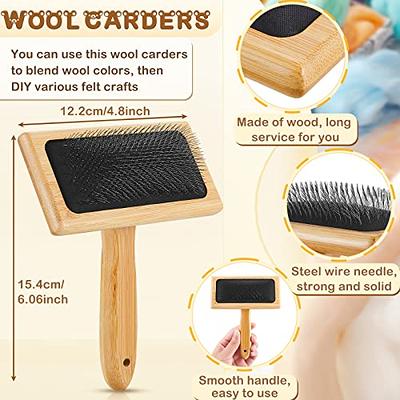 Wool Felting Needles Set For Wool Felting Craftwork DIY Craft Tools With  Solid Wood Handle Felting