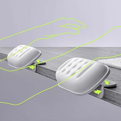 Ergonomic Keyboard Wrist Rest pad Elbow pad, Mouse pad Support The Desk  Edge Cushion, Relieve The Pressure on The Wrist and Elbow, Suitable for  Office Work, Learning, Painting and Games(2 Pieces) 