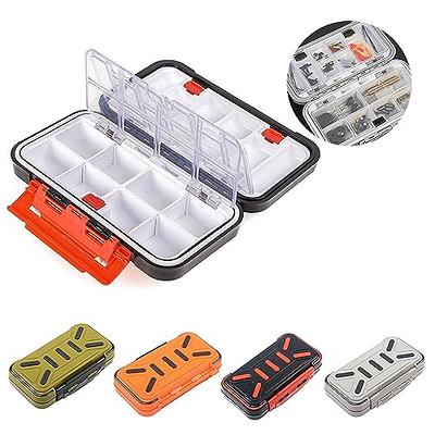 Fishing Tackle Bait Storage Boxes, Waterproof Portable Double