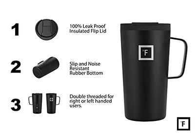 Travel Mug Lid | Black - Leak-Proof, BPA Free