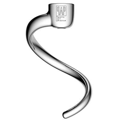 Stainless Steel K45DH Dough Hook Attachment for KitchenAid 4.5-5Q