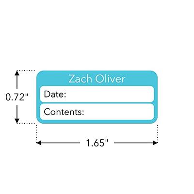 Name and Date Labels for Baby Bottles