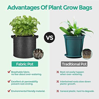 Grow Bags for Growing Indoor and Outdoor Plants