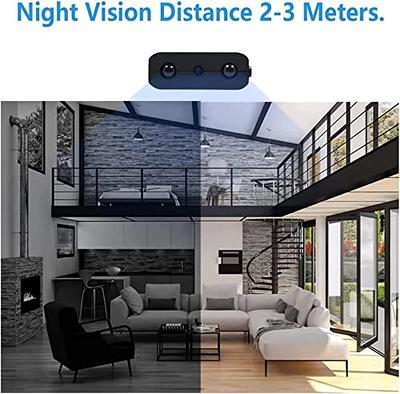 Small Wireless WiFi Camera Hidden Spy Security Cameras,Mini Nanny