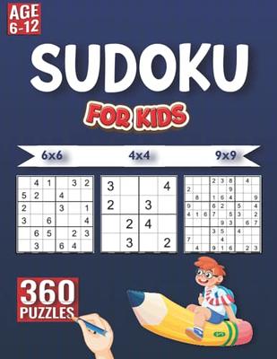 Sudoku puzzle book for kids: 4 x 4 Sudoku for Kids - Sudoku 4x4 (Paperback)  