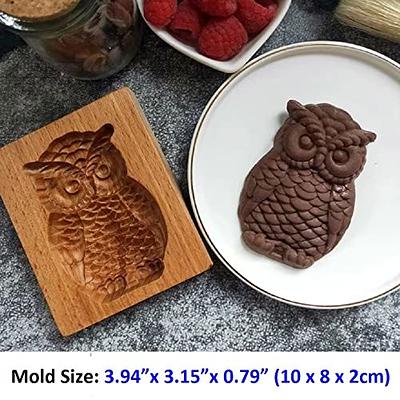 Wooden Cookie Molds Carved Wooden Cookie Biscuit Mold Baking