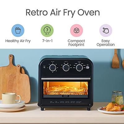 COMFEE 12-in-1 Air Fryer Toaster Oven Combo, 6 Slice 12 Pizza