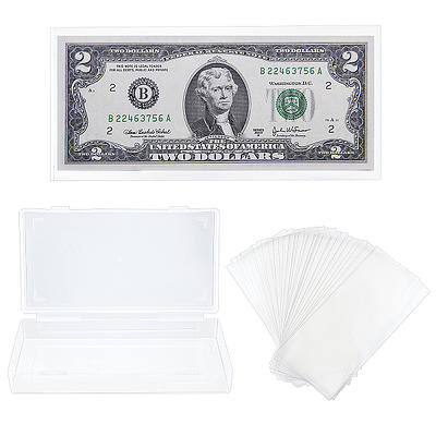 MAGICLULU Coin Sleeves 10pcs Clear Paper Money Holder Plastic Dollar Bill  Sleeves Currency Collection Sleeves Regular Bills Money Banknotes and Stamp  Collecting Supplies Currency Sleeves - Yahoo Shopping