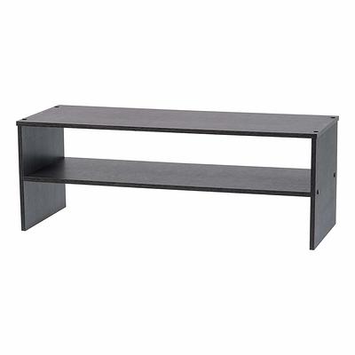 IRIS 38 H 3 Tier Storage Organizer Shelf With Footboard White