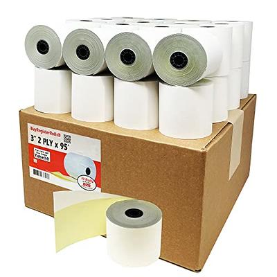 Vonlyst Receipt Paper 3 1/8 x 230 for Epson Thermal Printer 06 Rolls, White