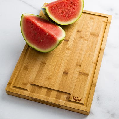 Kitchen Details Extra Large Curved Bamboo Cutting Board