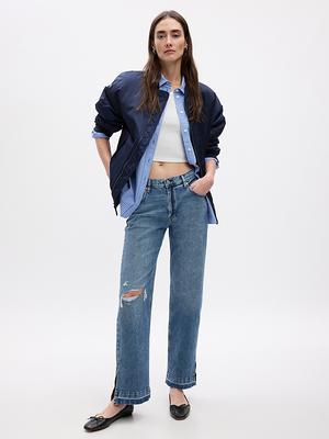 Organic Cotton Front Pocket Jeans, Jeans