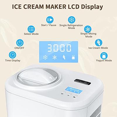 NutriChef Electric Sorbet Ice Cream Maker