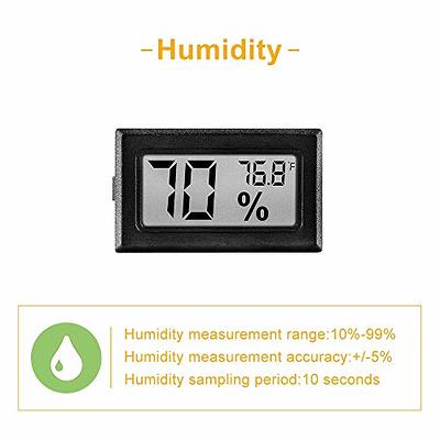 ThermoPro TP49 Digital Hygrometer Indoor Thermometer Humidity Meter Room  Thermometer with Temperature and Humidity Monitor Mini Hygrometer  Thermometer - Yahoo Shopping