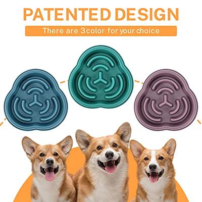 Slow Feeder Dog Bowls for Large Medium Dog Non Slip Maze Puzzle Bowl Pet  Slower Food Feeding Dishes Interactive Bloat Stop Preventing Choking  Healthy