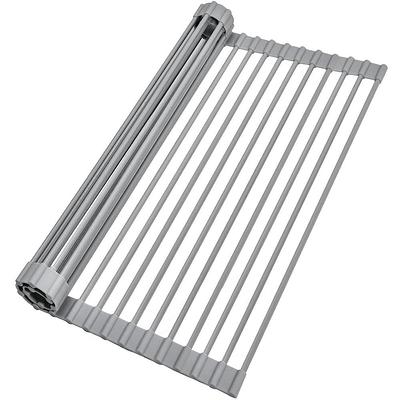 Adjustable Dish Drying Rack Stainless Steel Dish Drainer Fruit