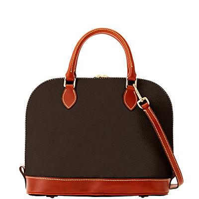 Dooney & Bourke Pebble Grain Zip Satchel - Yahoo Shopping