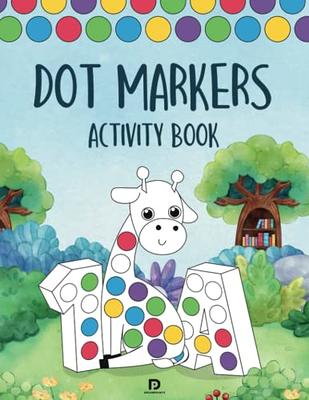 Unicorn dot markers activity book for kids ages 4-8: Easy and simple Guided  Dot to Dot Book for Girls| Do a dot page a day | Cute Unicorn Dot Marker